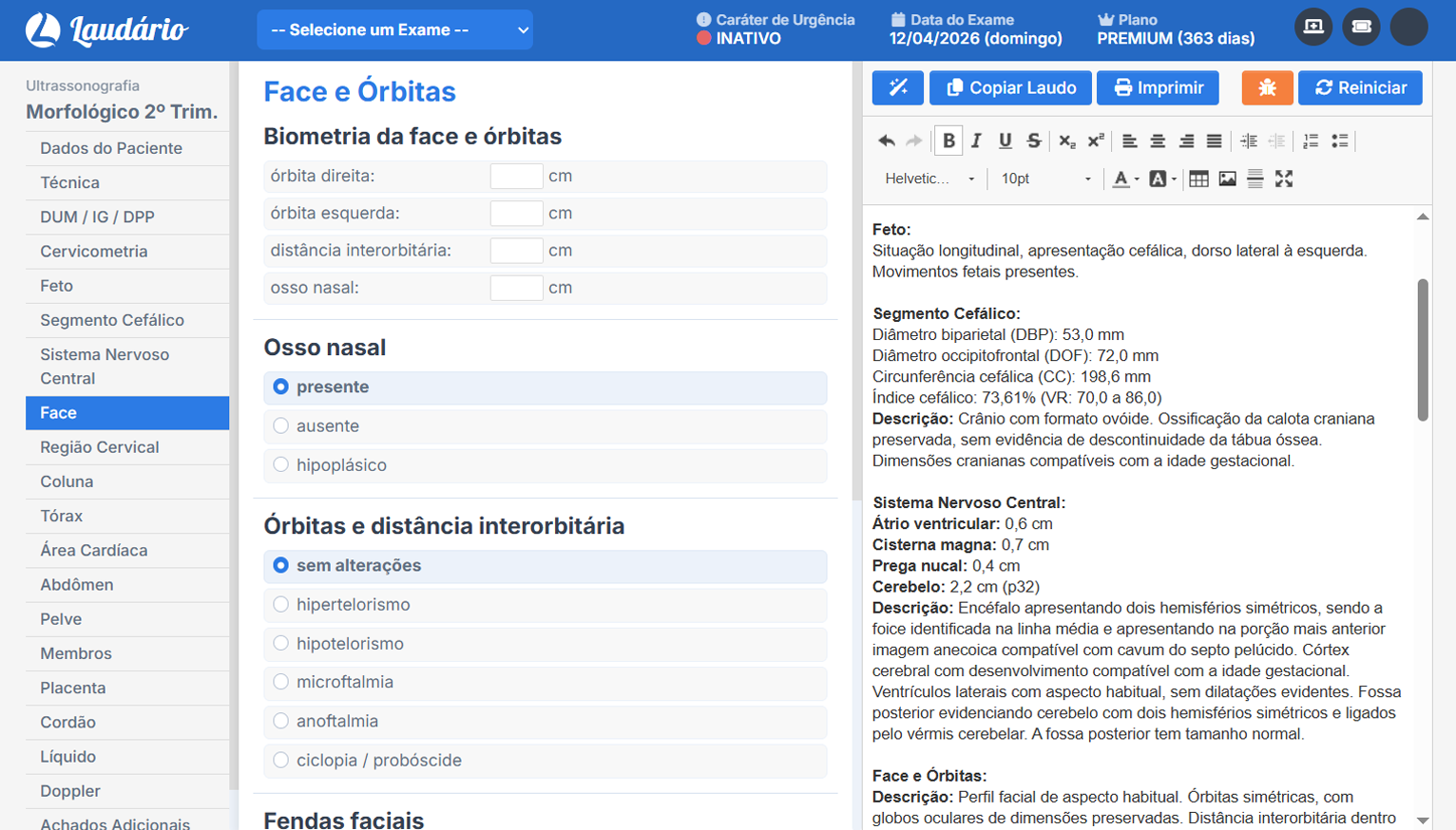 MorfoloÌgico de 2Âº trimestre com mais de 140 alteraÃ§Ãµes morfolÃ³gicas